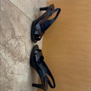 Etienne Aigner black heels